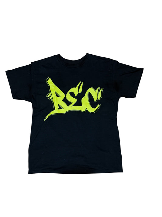 BLACK "BACON EGG & CHEESE" GRAFFITI TEE