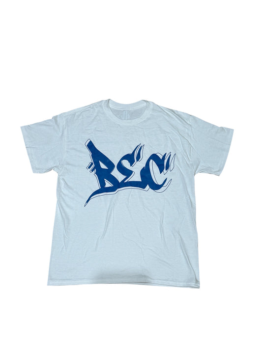 WHITE "BACON EGG & CHEESE" GRAFFITI TEE